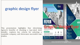 graphic design flyer