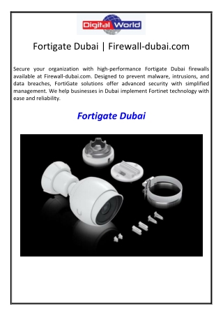 Fortigate Dubai | Firewall-dubai.com