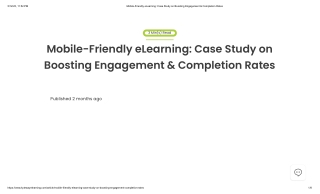 Mobile-Friendly eLearning_ Case Study on Boosting Engagement & Completion Rates