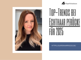 Top-Trends bei Echthaar perücke für 2025 | Superhairpieces