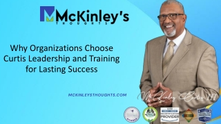 Why Organizations Choose Curtis Leadership and Training for Lasting Success