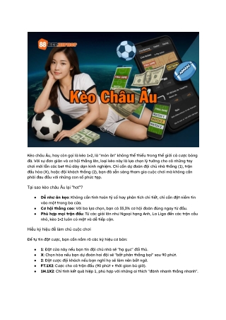 Làm chủ kèo châu Âu với bộ đề 13 tại W88 VT ngay hôm nay