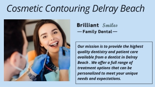 Cosmetic Contouring Delray Beach