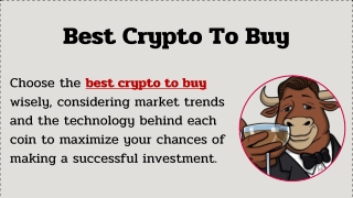 Best Crypto To Buy