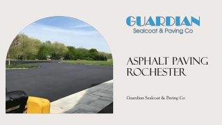 Asphalt Paving Rochester