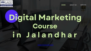Digital Marketing Course In Jalandhar