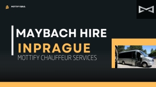 Experience Luxury with VIP Mercedes Sprinter Hire in Prague