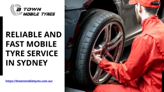 Reliable and fast mobile tyre service in Sydney