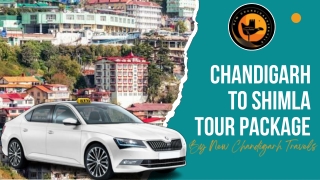 Chandigarh to Shimla Tour Package – Scenic Hills Await with New Chandigarh Trave