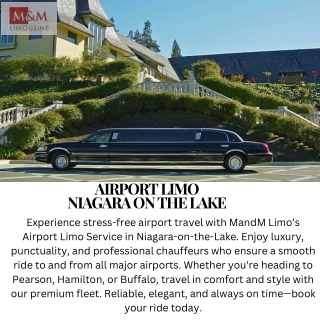 Airport limo Richmond Hill