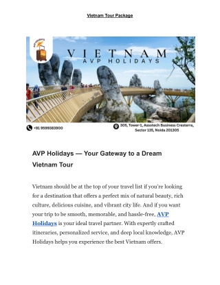 Vietnam Tour (2)