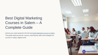 Best Digital Marketing Courses in Salem - Complete Guide.pptx