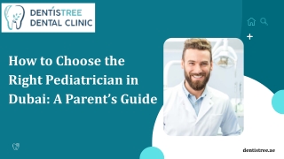 How to Choose the Right Pediatrician in Dubai A Parent’s Guide