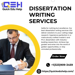 dissertation writing services