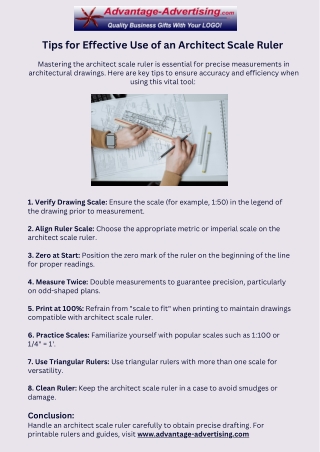 Architect Scale Rulers: Precision Branding