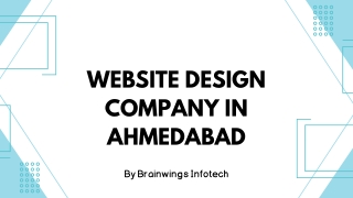 Best Website Design Company in Ahmedabad – 2025