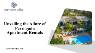 Ferragudo Apartment Rentals