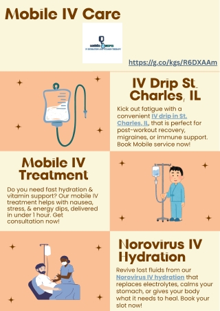 IV Drip St. Charles, IL