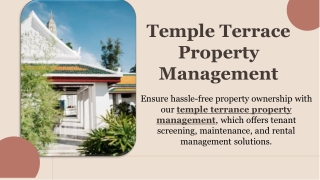 Temple Terrace Property Management