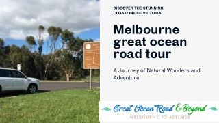 Melbourne great ocean road tour-