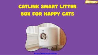Catlink Smart Litter Box for Happy Cats