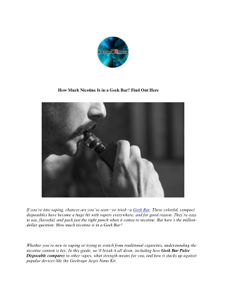 How and Why You Should Recycle Disposable Vapes