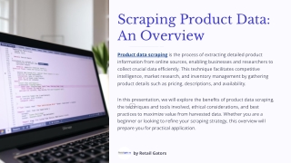 Product Data Scraping