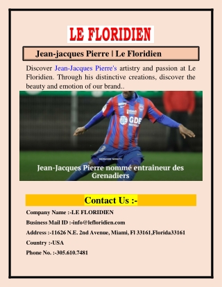 Jean-jacques Pierre  Le Floridien_removed