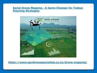 Aerial Drone Mapping - A Game Changer for Todays Planning Strategies