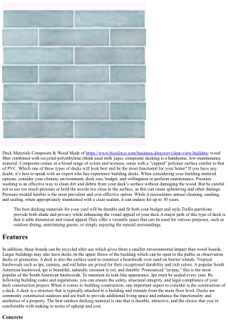 What is Pressure-Treated Wood: The Basics