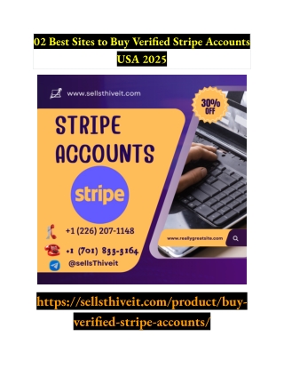02 Best Sites to Buy Verified Stripe Accounts USA 2025