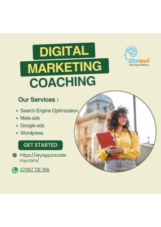 Digital marketing coaching centre in coimbatore