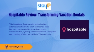 Hospitable Review: Streamline Your Rentals