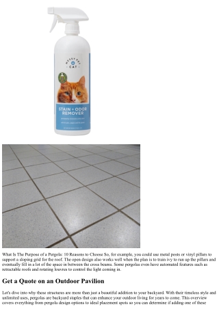 What Is a Pergola and How Does It Differ From an Arbor?