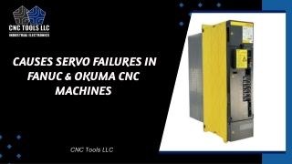 Reliable Fanuc Servo Drive Repair Services at CNC Tools LLC