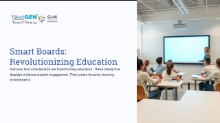 Smart Boards in Education: Transforming Classrooms with Interactive Learning