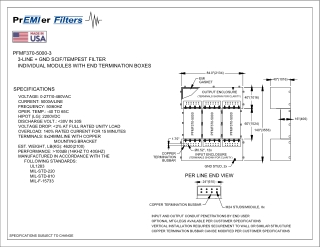 PFMF370-5000 EMI Filter: Heavy-Duty Electromagnetic Protection for Industrial Ap