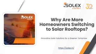 Why Are More Homeowners Switching to Solar Rooftops