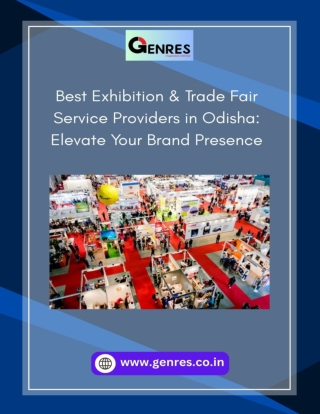Best Exhibition & Trade Fair Service Providers in Odisha Elevate Your Brand Presence