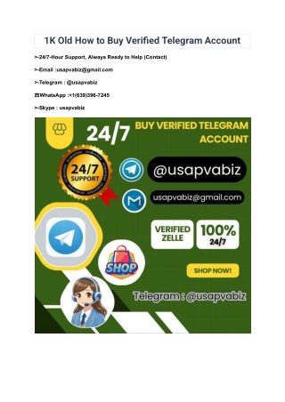 1K Old How to Buy Verified Telegram Account (5)