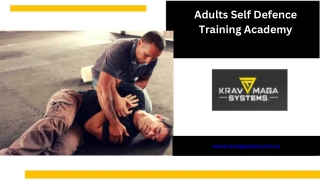 Adults Self Defence Training Academy - kravmagasystems.com.au
