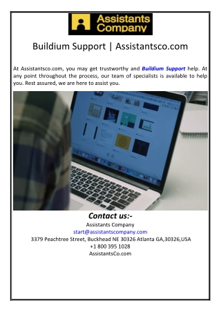 Buildium Support | Assistantsco.com