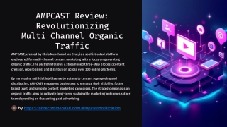 AMPCAST Review Revolutionizing Multi Channel Organic Traffic