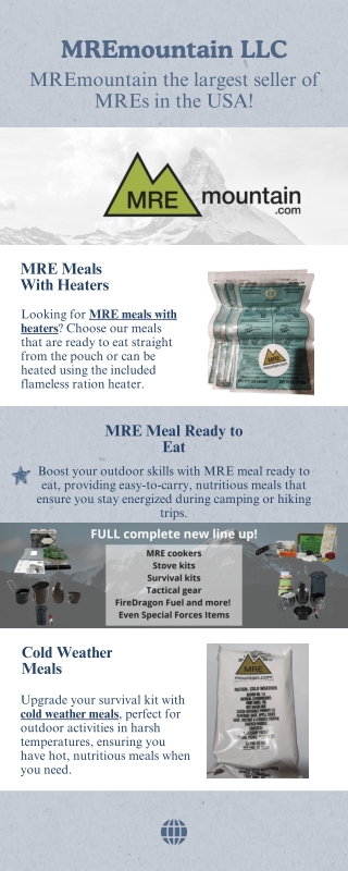 MRE Meals With Heaters
