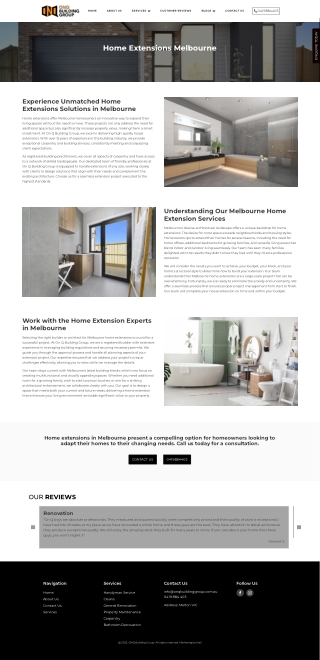 Home Extensions Melbourne