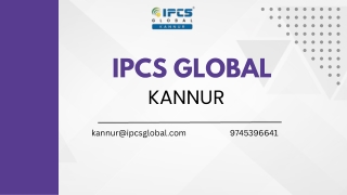 IPCS GLOBAL ppt