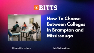 How to Choose Between Colleges In Brampton and Mississauga