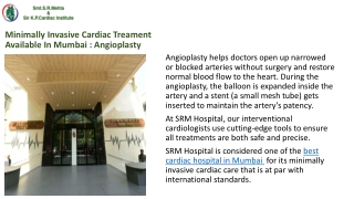 From Emergency to Recovery: Complete Cardiac Care in Mumbai at SRM Hospital
