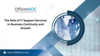 The Role of IT Support Services in Business Continuity and Growth