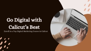 Digital Marketing Course for Entrepreneurs – Calicut